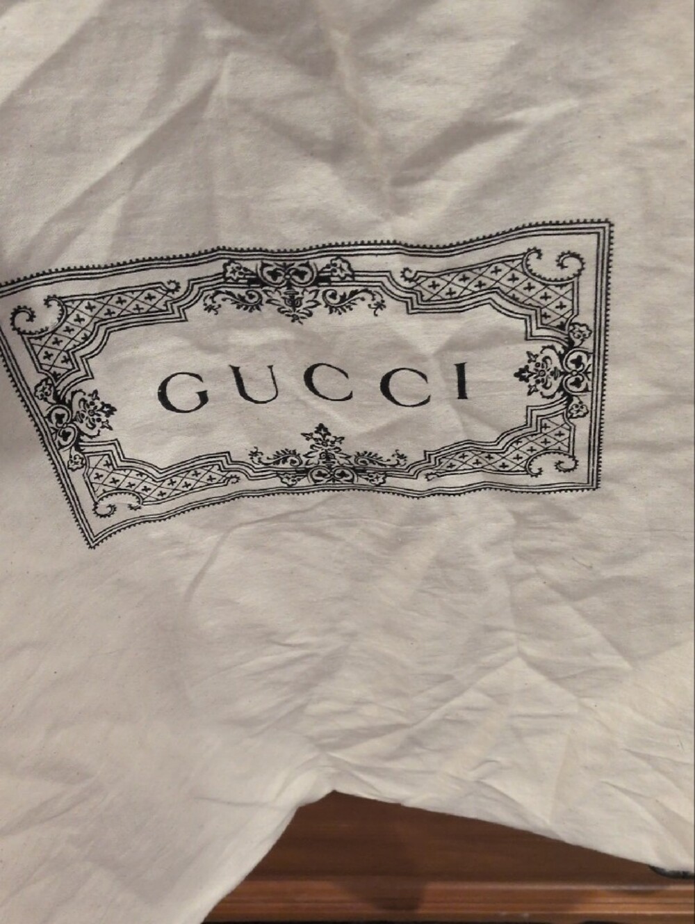 Authentic GUCCI XXXL Extra Large Reusable Cotton Canvas Tote Bag 28 X 24 - Picture 7 of 9